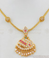 Tradtional Impon Gati Stones First Quality Gold Necklace Beaded MultiStone Jewelry NCKN1604