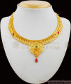 New Fashion Enamel Forming Gold Necklace Bridal Set With Suitable Earrings NCKN1660