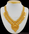 Mango Leaf Design Traditional Kerala Bridal Necklace Collections NCKN1703