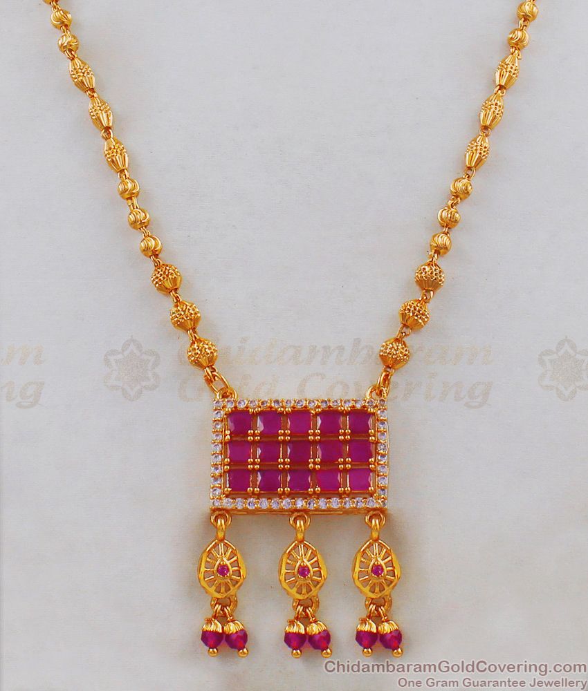 Rajasthani Type Thewa Gold Imitation Necklace Collection For Ladies NCKN1715