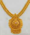 Zig Zag Dollar With White Stone Gold Imitation Function Wear Necklace Model NCKN1727