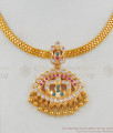 Original Gati Stone Impon Attigai Necklace With One Year Guarantee NCKN1740