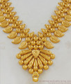 Small Dollar Type Kerala Design Necklace For Girls Function Wear NCKN1794