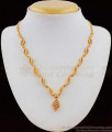 Semi Precious Diamond Necklace Gold Plated Party Wear Collection NCKN1811