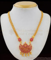 Exclusive Gold Necklace Design One Gram Jewelry For Occasional Wear NCKN1834