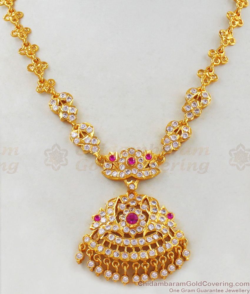 Gold Necklace Collections Impon Attigai Design Buy Online NCKN1839