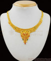 Most Wanted Gold Necklace Design Forming Bridal Collection For Function NCKN1849