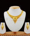 Original Enamel Gold Necklace Design Forming Bridal Collection For Women NCKN1853