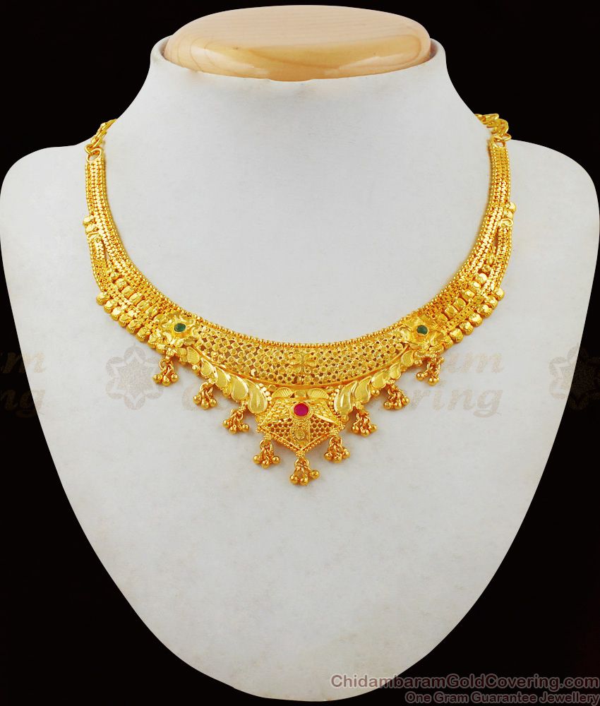 Iconic Gold Necklace Forming Jewelry Bridal Collections NCKN1857