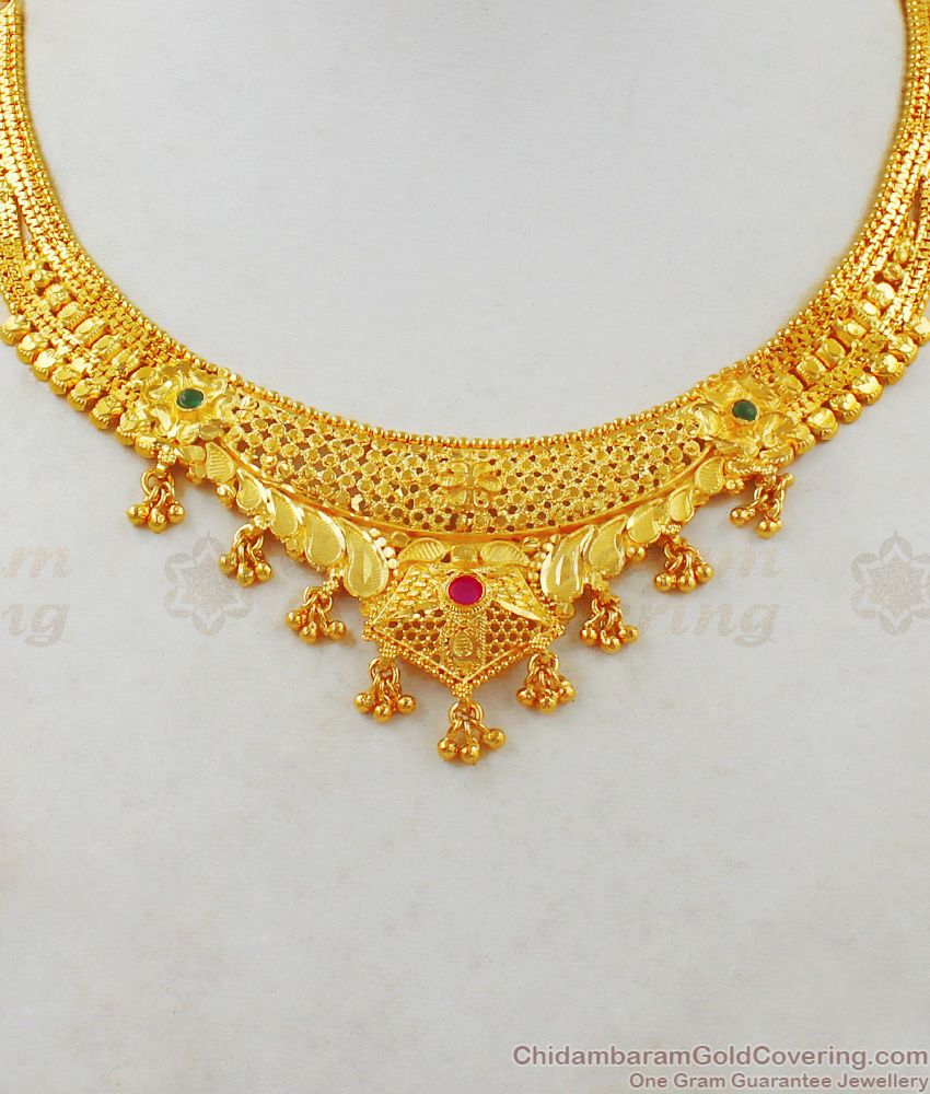 Iconic Gold Necklace Forming Jewelry Bridal Collections NCKN1857