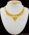 Light Weight Two Gram Gold Inspired Forming Necklace Combo Set NCKN1858