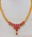 Beautiful Kemp Design Gold Guarantee Necklace For Function Wear NCKN1867
