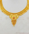 Simple And Attractive Gold Necklace For Bridal Wear NCKN1886