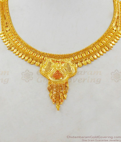 Gold Necklace Designes Statesment Necklace | Gold necklace designs, Bridal  gold jewellery designs, Gold earrings designs