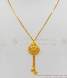 Simple Short Chain With Pendant Gold Plated Short Chain Collections SMDR501 Simple Short Chain With Pendant Gold Plated Short Chain Collections SMDR501