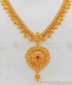 One Gram Gold Necklace Design For Women Gold Plated Jewelry Bridal Collection NCKN1921