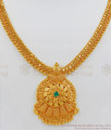 Unique Gold Emerald Stone Necklace Collection NCKN1959