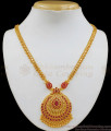 Latest Ruby Stone Gold Necklace For Bridal Collection NCKN1968 Latest Ruby Stone Gold Necklace For Bridal Collection NCKN1968