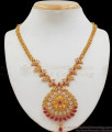 Beautiful Real Gold Necklace Design Imitation Jewelry For wedding Collection NCKN2005