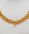 Kerala Type Mullai Design Gold Imitation Necklace NCKN2033