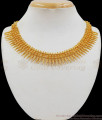 Traditional Gold MullaiPoo Necklace For Bridal Wear NCKN2034