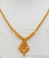 Heart Design One Gram Gold Necklace For Party Wear NCKN2038
