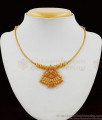 Unique Design One Gram Gold Necklace For Bridal Wear NCKN2039