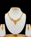 Attractive forming One Gram Gold Necklace Set NCKN2093