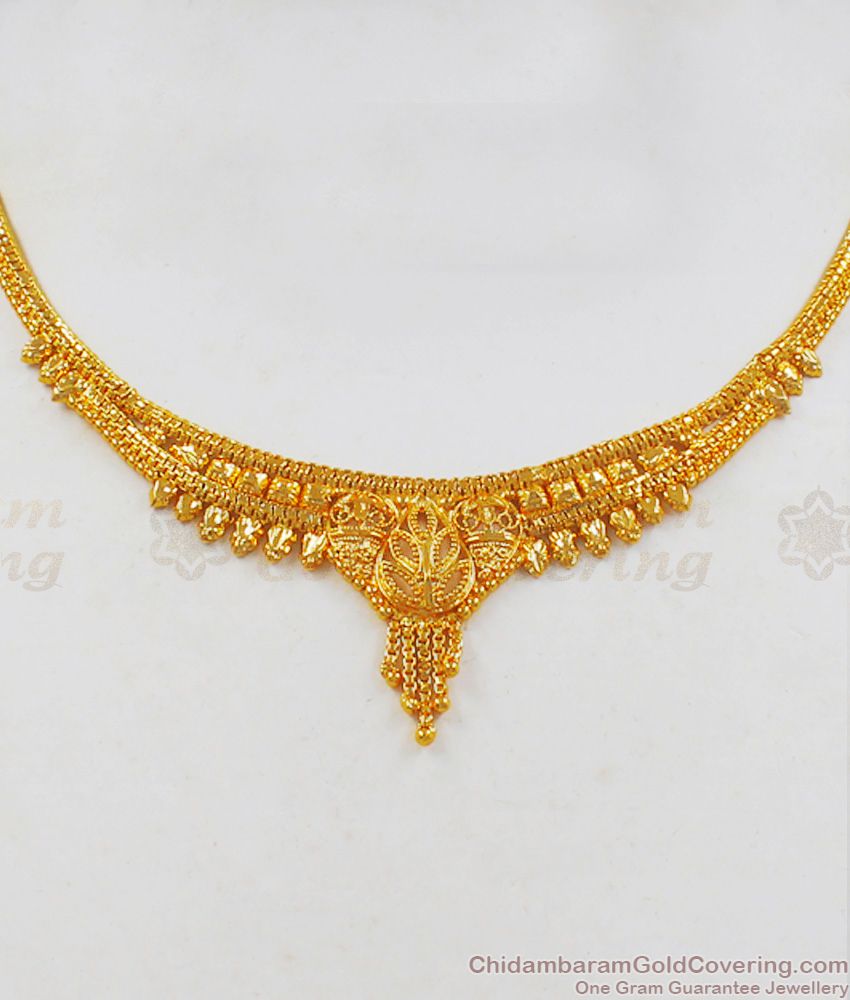  One Gram Gold Necklace For Function Wear NCKN2107