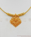Trendy Calcutta Design One Gram Gold Necklace For Part Wear NCKN2112