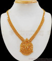 Unique Design One Gram Gold Necklace Without Stones For Marriage NCKN2135