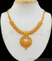 Fancy Moon Design One Gram Gold Necklace Online Shopping NCKN2142