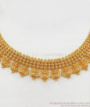 Traditional Lakshmi Coin Kasu Gold Necklace Buy Online NCKN2150
