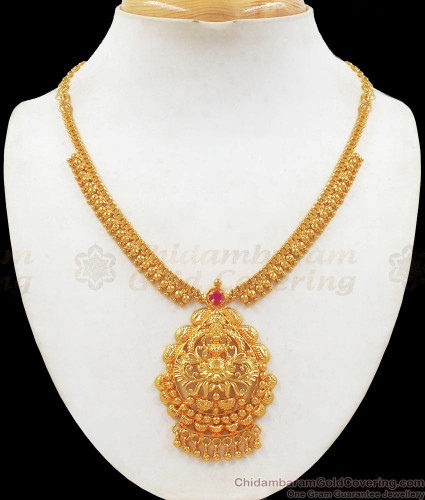 Lakshmi Design Gold Covering Necklace 