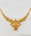 One Gram Kolkata Gold Necklace From Chidambaram Gold Covering Collections NCKN2170