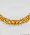 Latest Mullai Poo Kerala Pattern One Gram Gold Necklace For Party Wear NCKN2175