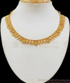 Trendy Kerala Pattern One Gram Gold Necklace For Party Wear NCKN2176