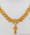 Unique Peacock Bridal Necklace One Gram Gold Jewelry Shop Online NCKN2188