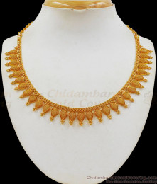 Latest One Gram Gold Necklace For Party Wear Collection NCKN2192