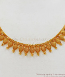 Latest One Gram Gold Necklace For Party Wear Collection NCKN2192 Latest One Gram Gold Necklace For Party Wear Collection NCKN2192