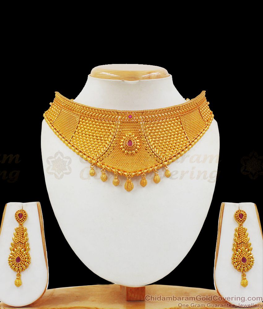 CANDERE - A KALYAN JEWELLERS COMPANY 22k 916 Gold Choker Necklace for Women  (Yellow) : Amazon.in: Fashion