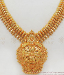 Grand One Gram Gold Necklace Without Stones Collections NCKN2209 Grand One Gram Gold Necklace Without Stones Collections NCKN2209
