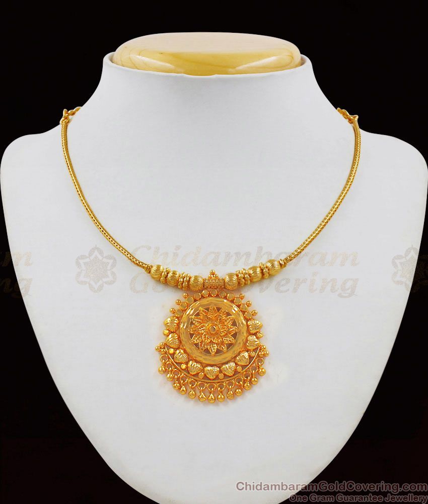 Light Weight Necklace Design One Gram Gold Jewelry Party Wear NCKN2211 Light Weight Necklace Design One Gram Gold Jewelry Party Wear NCKN2211