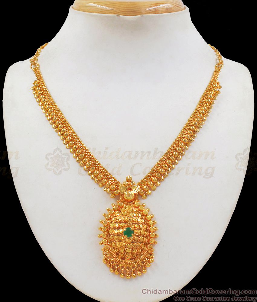 Traditional Gold Necklace Designs Function Wear Collections NCKN2232