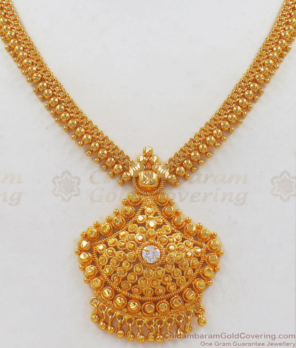 Bridal Wear Gold Necklace Designs From 