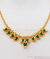  Kerala Palakka Gold Plated Necklace Bridal Jewelry NCKN2246