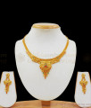 Original Gold Necklace Set  Collection For Bridal Wear NCKN2250