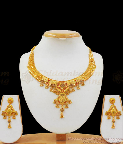 Bridal Sets With Price Gram Gold Wedding Jewellery White Bridal