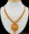 Bridal Wear 1 Gram Gold Necklace Designs NCKN2253