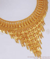 One Gram Gold Bridal Choker Necklace Elakkathali Designs Shop Online NCKN2292